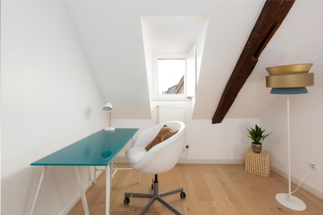 Petite France-Cathedrale, Duplex 100M2- 3 Chambres 斯特拉斯堡 外观 照片